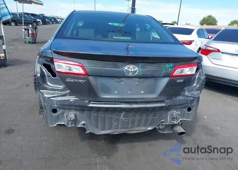 2012 Toyota Camry Se из США, поврежденный, VIN 4T1BF1FK0CU196505